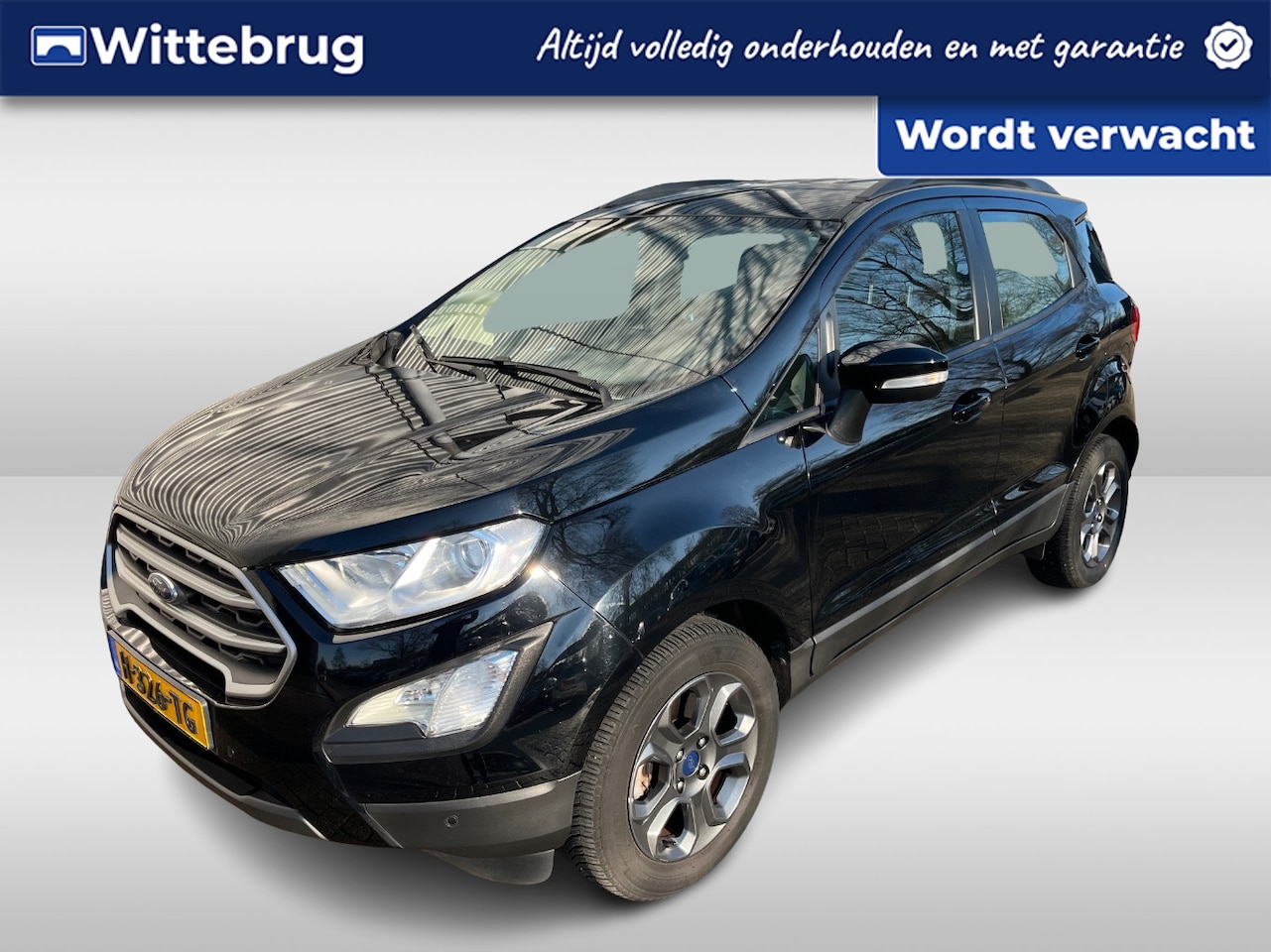 Ford EcoSport - 1.0 EcoBoost Titanium / Navigatie / Stoel-stuur-voorruit verwarming / Parkeersensoren V+A - AutoWereld.nl