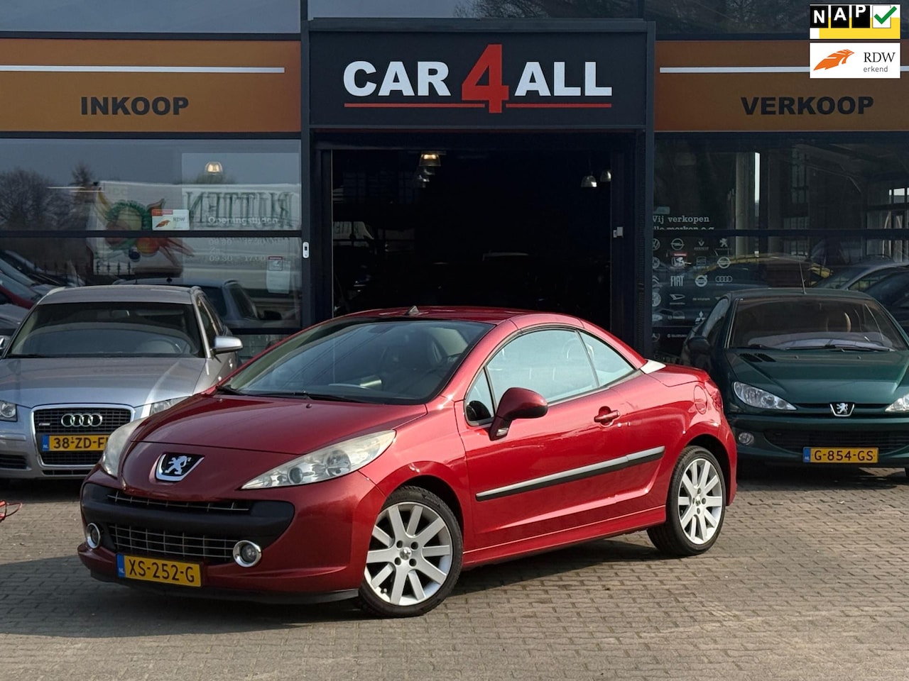 Peugeot 207 CC - 1.6 VTi CLIMA/LEDER/APK 30-8-2025/LMVELGEN/ - AutoWereld.nl