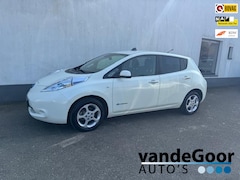 Nissan LEAF - Base 24 kWh, '13, camera, navi, leer, jaar apk, 97000 km