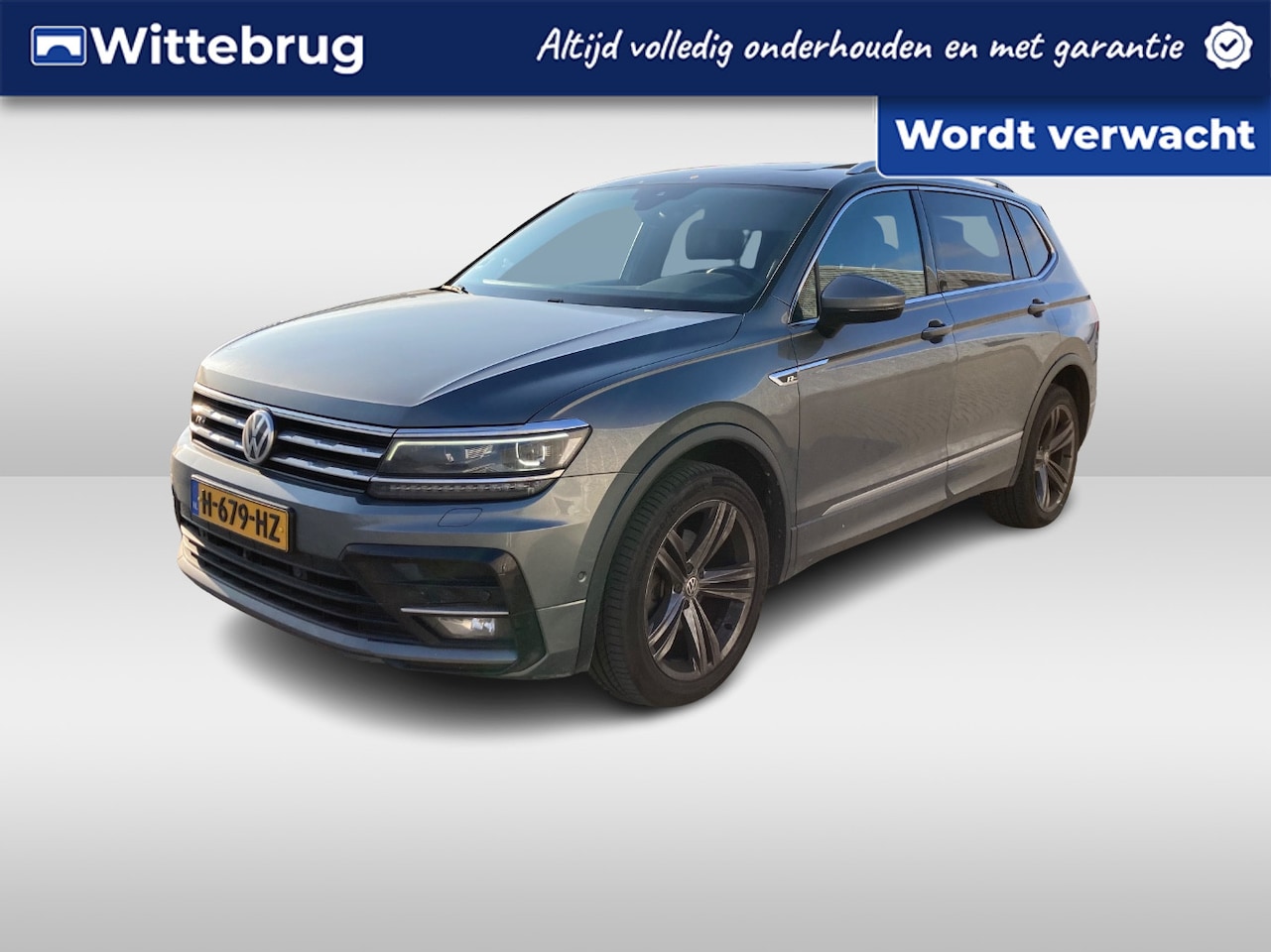 Volkswagen Tiguan Allspace - 1.4 TSI Highline Business R 7p. / Pano / Digitaal dashboard/ Navigatie / Leer/ Stoelverwar - AutoWereld.nl