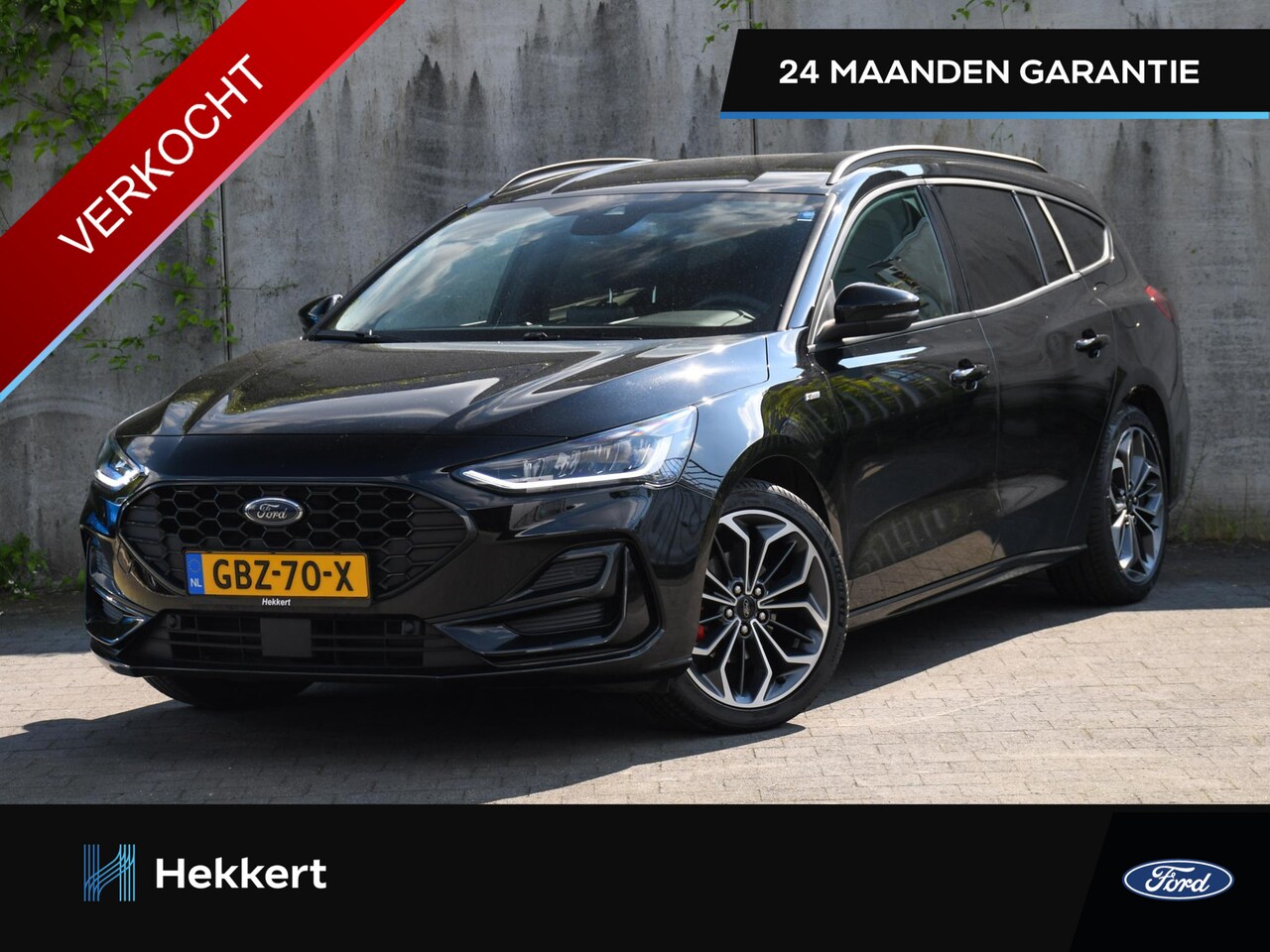 Ford Focus Wagon - ST Line 1.0 EcoBoost Hybrid 125pk WINTER PACK | ADAPT. CRUISE | 18''LM | BLIS | KEYLESS | - AutoWereld.nl