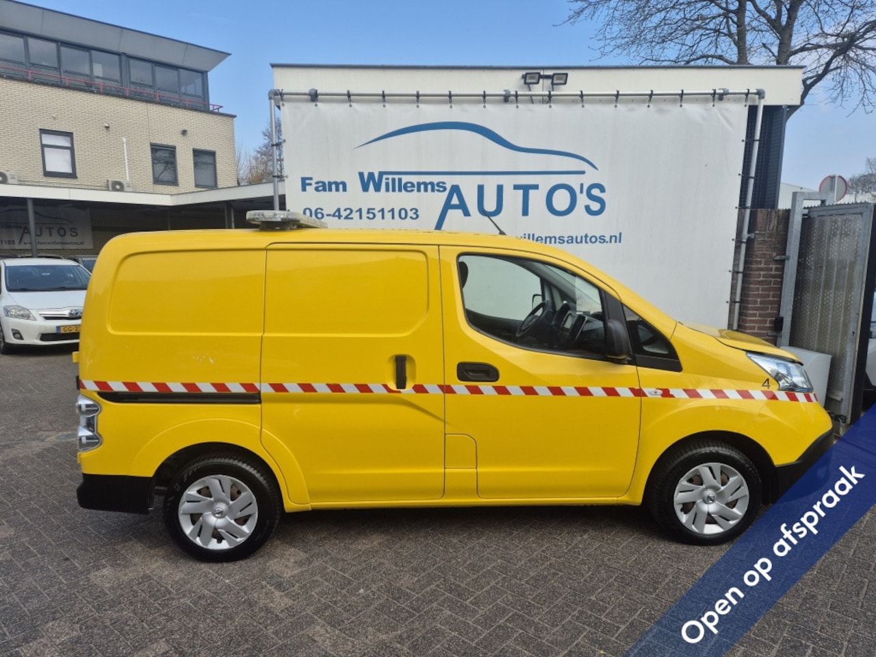 Nissan e-NV200 - Business Airco Navi Zwaailichten - AutoWereld.nl