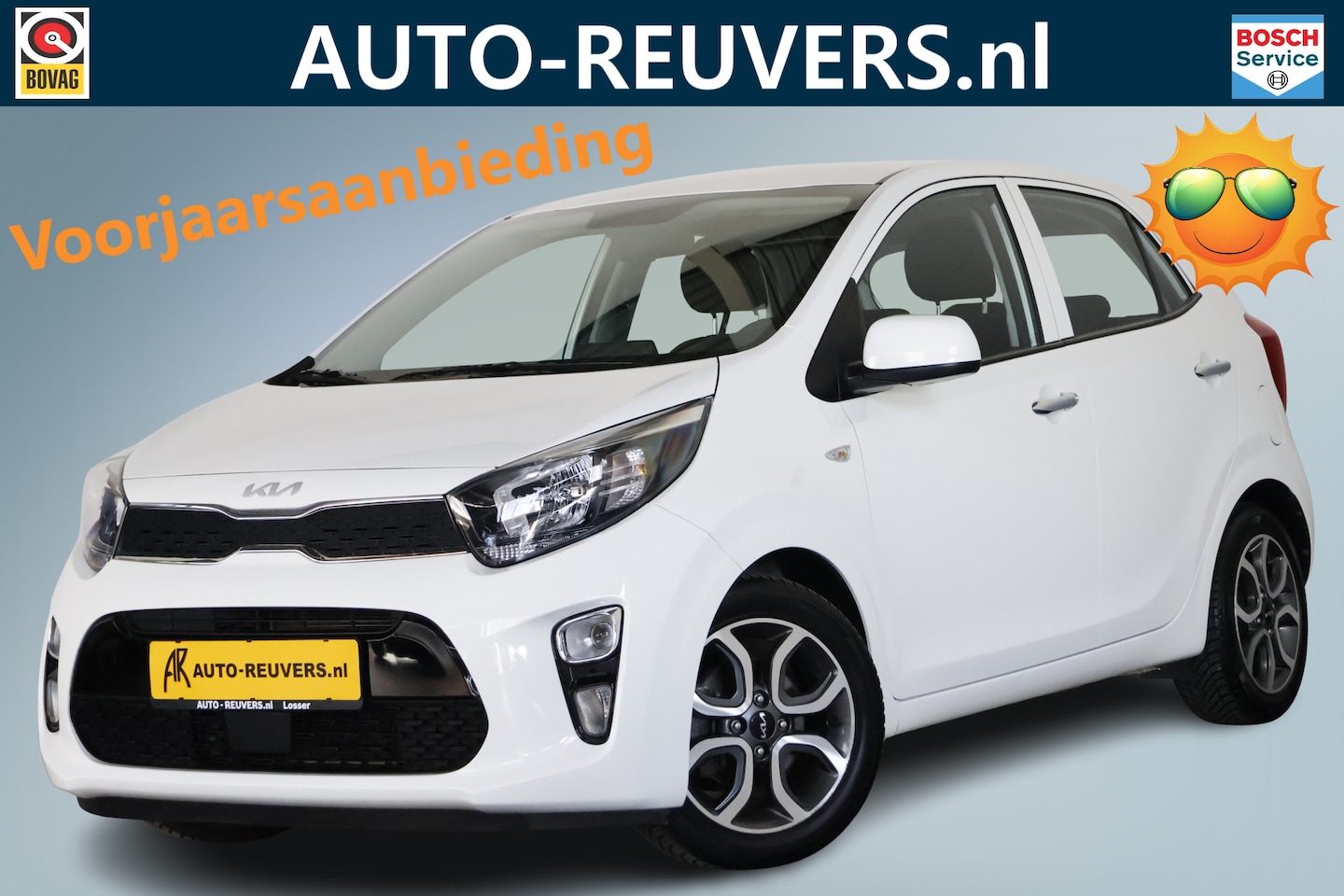 Kia Picanto - 1.0 DPi DynamicLine / Navi / Aut / Camera / CarPlay / Clima - AutoWereld.nl