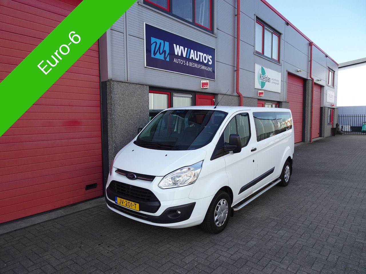Ford Transit Custom - 310 2.0 TDCI L2H1 Trend airco personen vervoer export prijs 9990 € !!!!!!!! - AutoWereld.nl