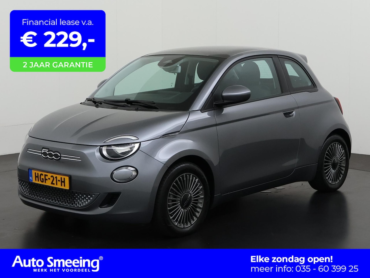 Fiat 500 - Icon 42kWh | Panoramadak | Navigatie | Virtual Cockpit | Zondag Open! - AutoWereld.nl