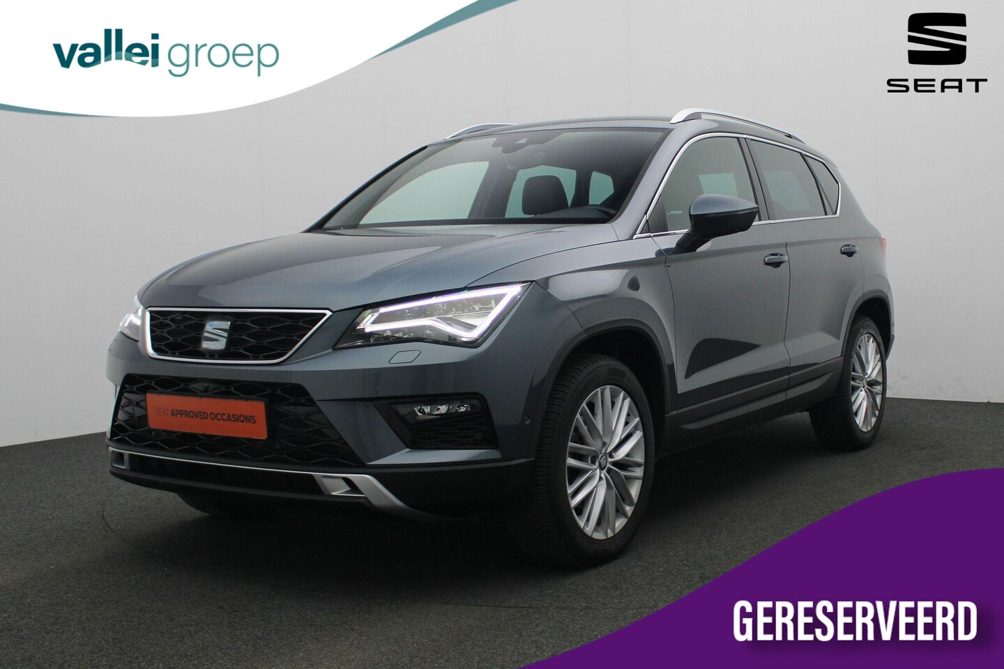 Seat Ateca - 1.4 EcoTSI 150 pk DSG Xcellence | Trekhaak | Rondomzicht camera | Navigatie | Stoelverwarm - AutoWereld.nl