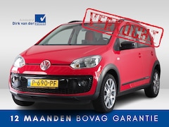 Volkswagen Up! - 1.0 cross up BlueMotion | Carkit | Parkeersensoren | Airco | 16' Velgen