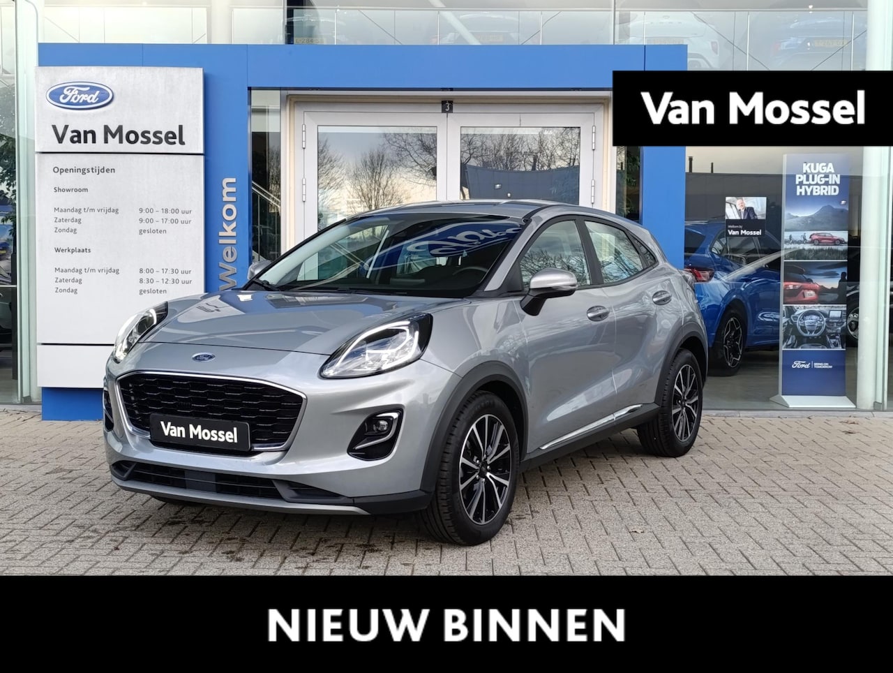 Ford Puma - 1.0 EcoBoost Hybrid Titanium Navigatie | Cruise control | Airco | PDC | LMV | Apple carpla - AutoWereld.nl