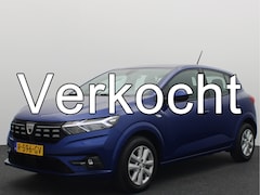 Dacia Sandero - 1.0 TCe 90 Expression AUTOMAAT / TREKHAAK / FULL LED / CARPLAY / CLIMA / CAMERA / BLUETOOT