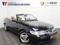 Saab 9-3 Cabrio - 2.0t S AUTOMAAT | LEDER | AERO LMV | ELECTR.KAP | DEALERONDERHOUDEN