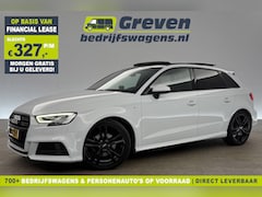 Audi A3 Sportback - 35 TFSI S-line 150PK Pano Virtual LED Clima Cruise Navi 18"LMV Stoelverw