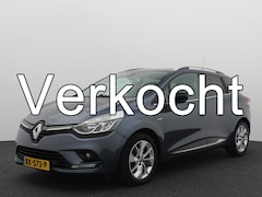 Renault Clio Estate - 1.2 TCe 120PK 4 Cilinder Limited TREKHAAK / NAVI / CLIMA / PDC / BLUETOOTH / CRUISE / DAB+