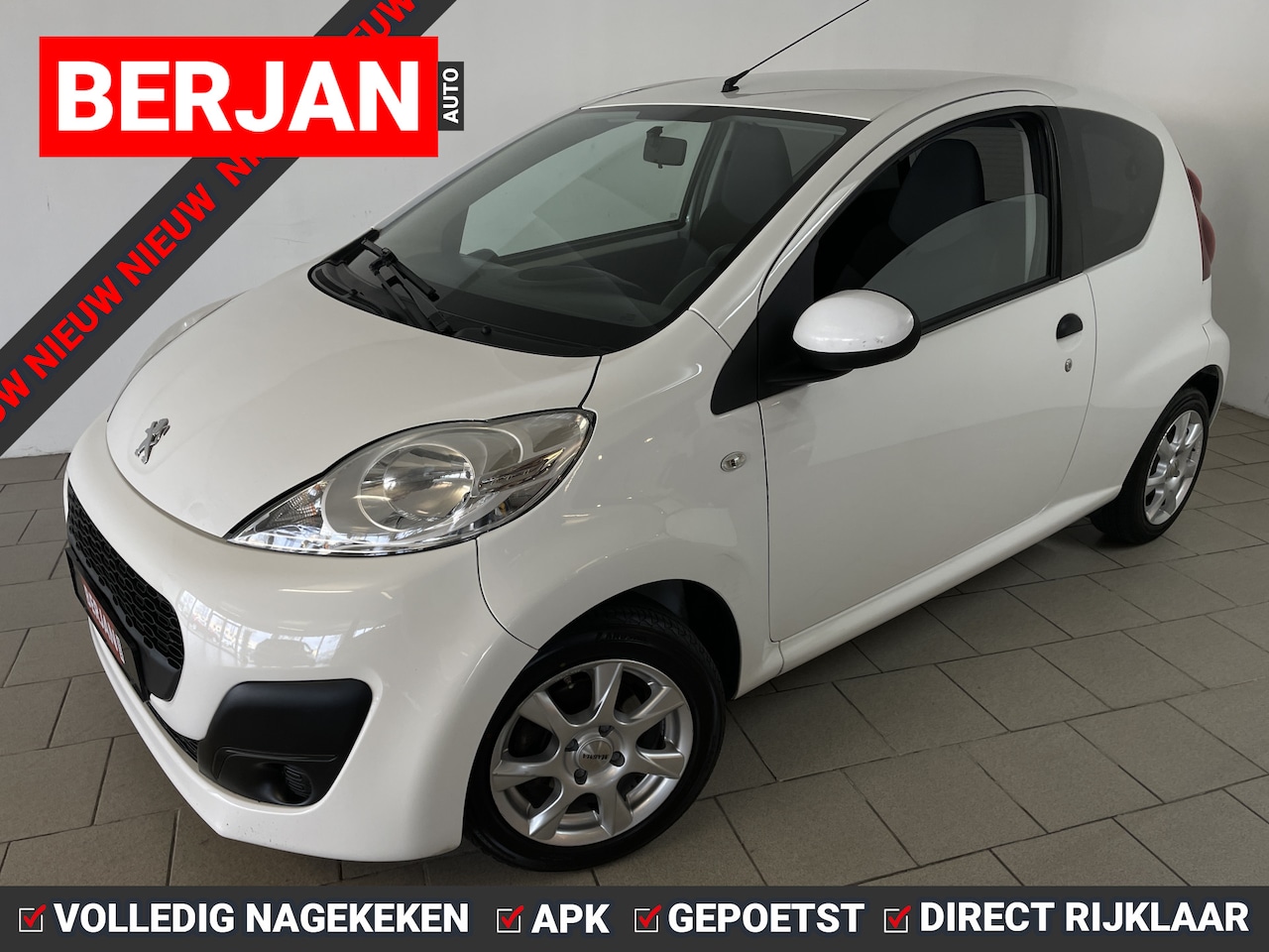 Peugeot 107 - 1.0 Access Accent FACELIFT MODEL VELGEN PRIVACYGLAS KETTING NWE APK INRUIL MOG KEURIGE AUT - AutoWereld.nl