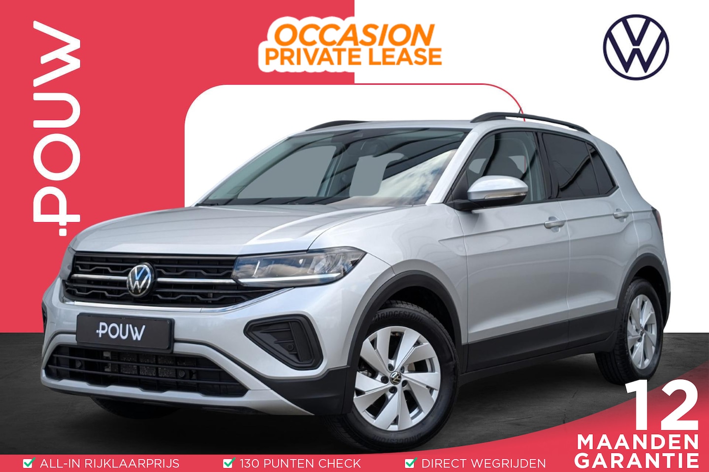 Volkswagen T-Cross - 1.0 TSI 115pk DSG Life Edition | App Connect | Adaptive Cruise | Nieuw Type - AutoWereld.nl