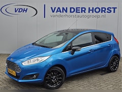 Ford Fiesta - 1.0-100pk EcoBoost Candy Blue Edition. Erg leuke en sportieve uitvoering Airco, cruise con