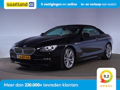 BMW 6-serie Cabrio - 640i High Executive [ Memory stoelen Navi Pro NL auto N.A.P.]