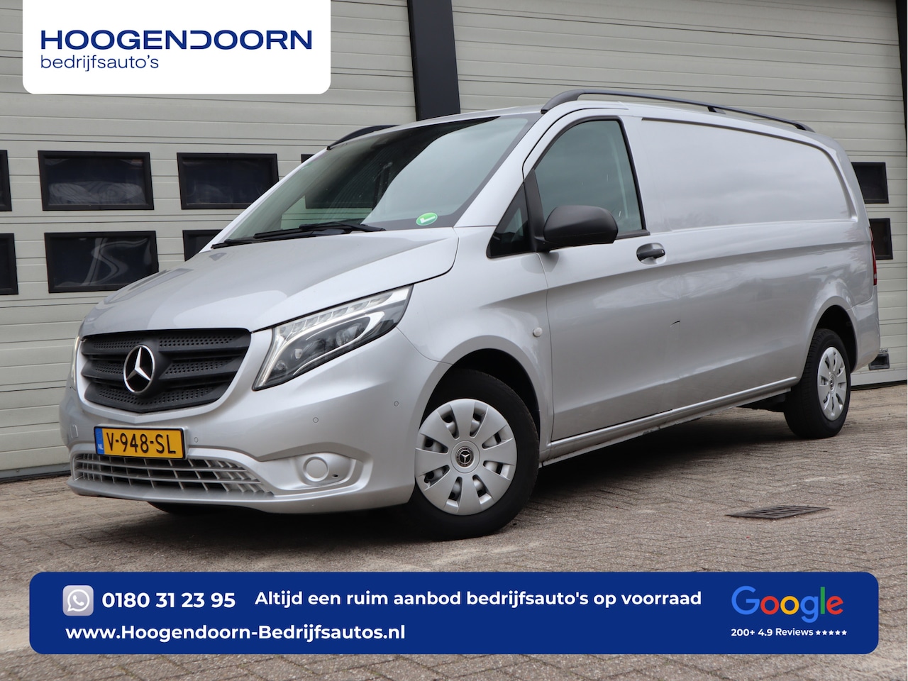 Mercedes-Benz Vito - 116 CDI Automaat Euro 6 - L3 Extra Lang - LED - Navi - Cruise - Clima - Camera - AutoWereld.nl