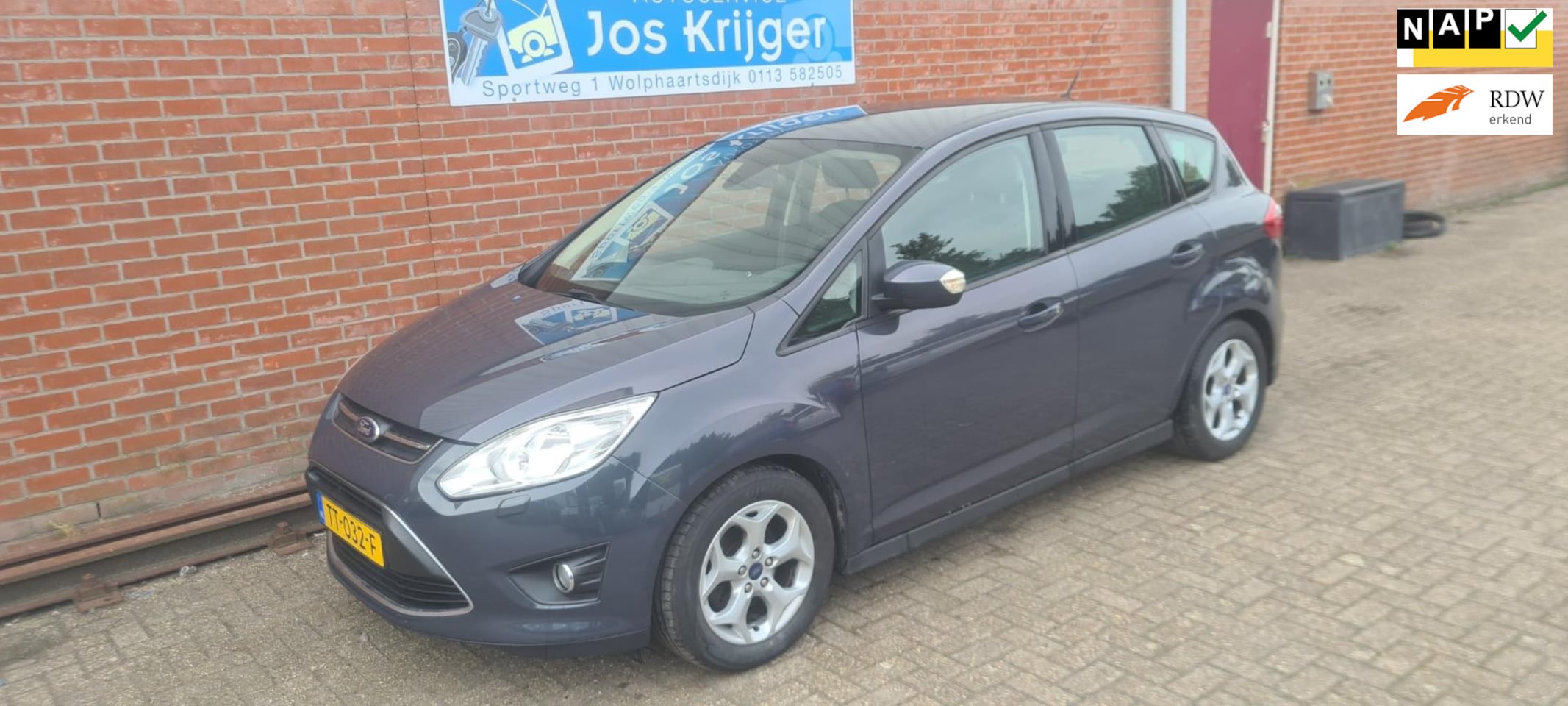 Ford C-Max - 1.6 TDCi Trend . dakdrager en set winterbanden bijgeleverd , geen afleverkosten - AutoWereld.nl