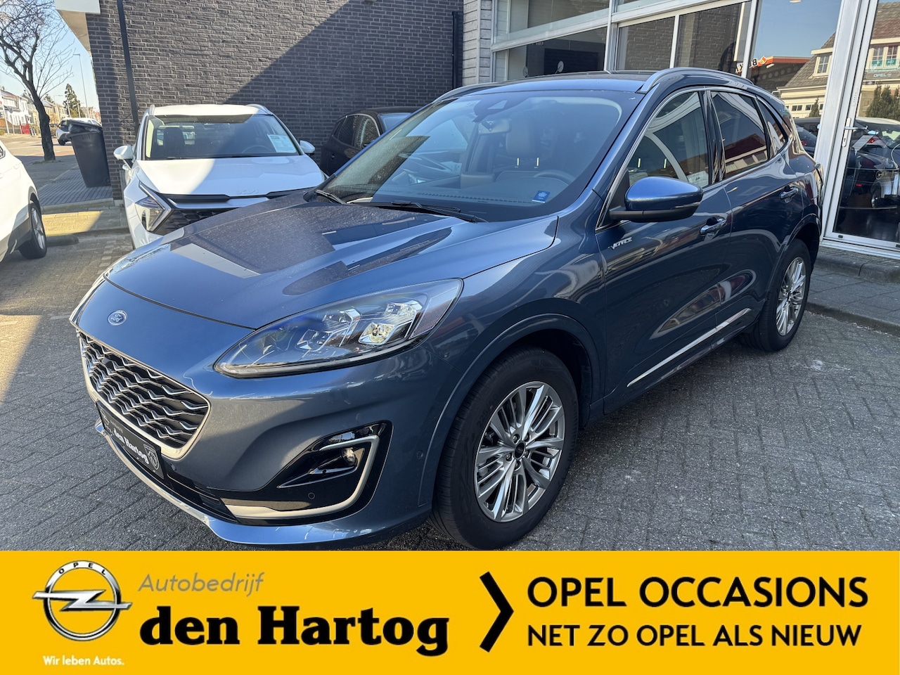 Ford Kuga - 2.5 FHEV Vignale Hybride Leder/360 camera/Zelf inparkeren/B&O. - AutoWereld.nl