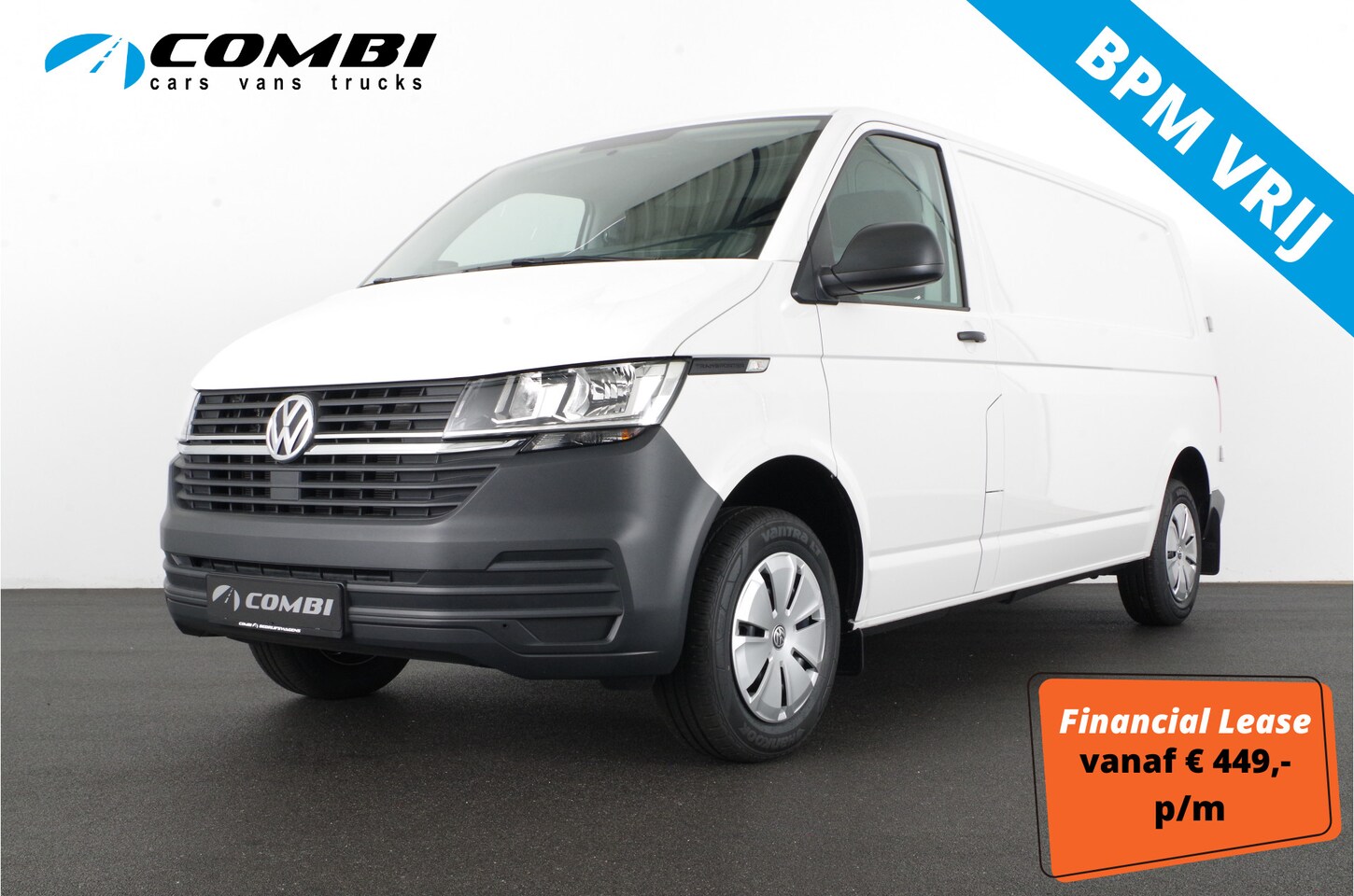 Volkswagen Transporter - 2.0 TDI L2H1 28 >BPM vrij | Direct leverbaar/110pk/navi/cruise/Lederen stuur/Apple Carplay - AutoWereld.nl