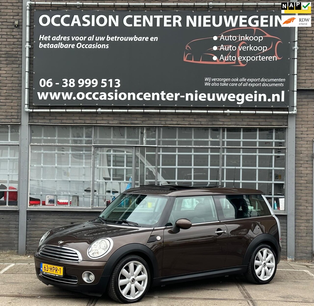 MINI Clubman - Mini 1.6 Cooper Chili 2008 ECC/PANO/LEER/XENON! - AutoWereld.nl