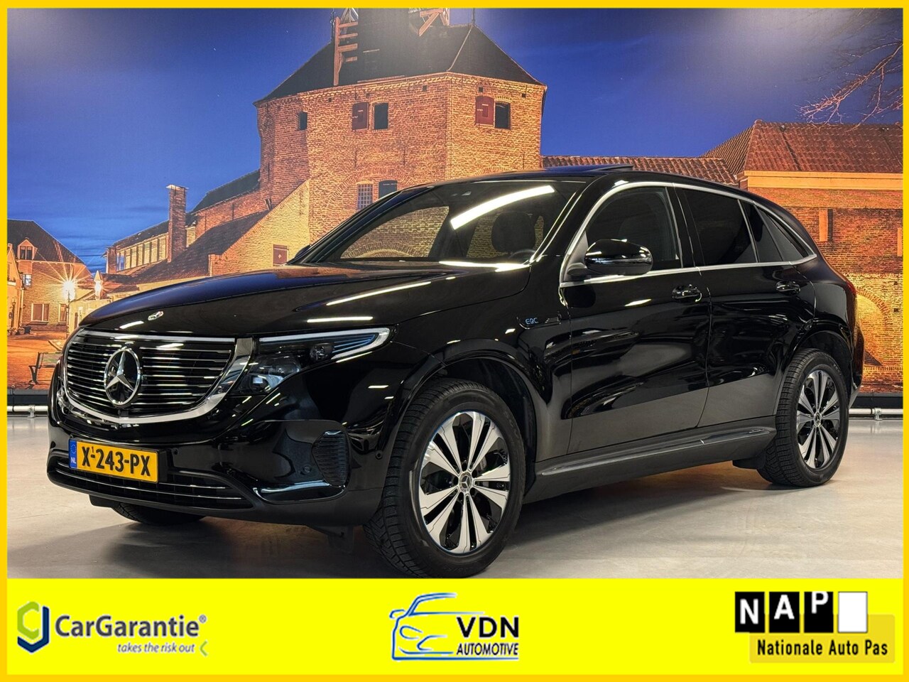 Mercedes-Benz EQC - 400 4MATIC Buss.Sol Luxury 80 kWh Schuifdak Camera - AutoWereld.nl