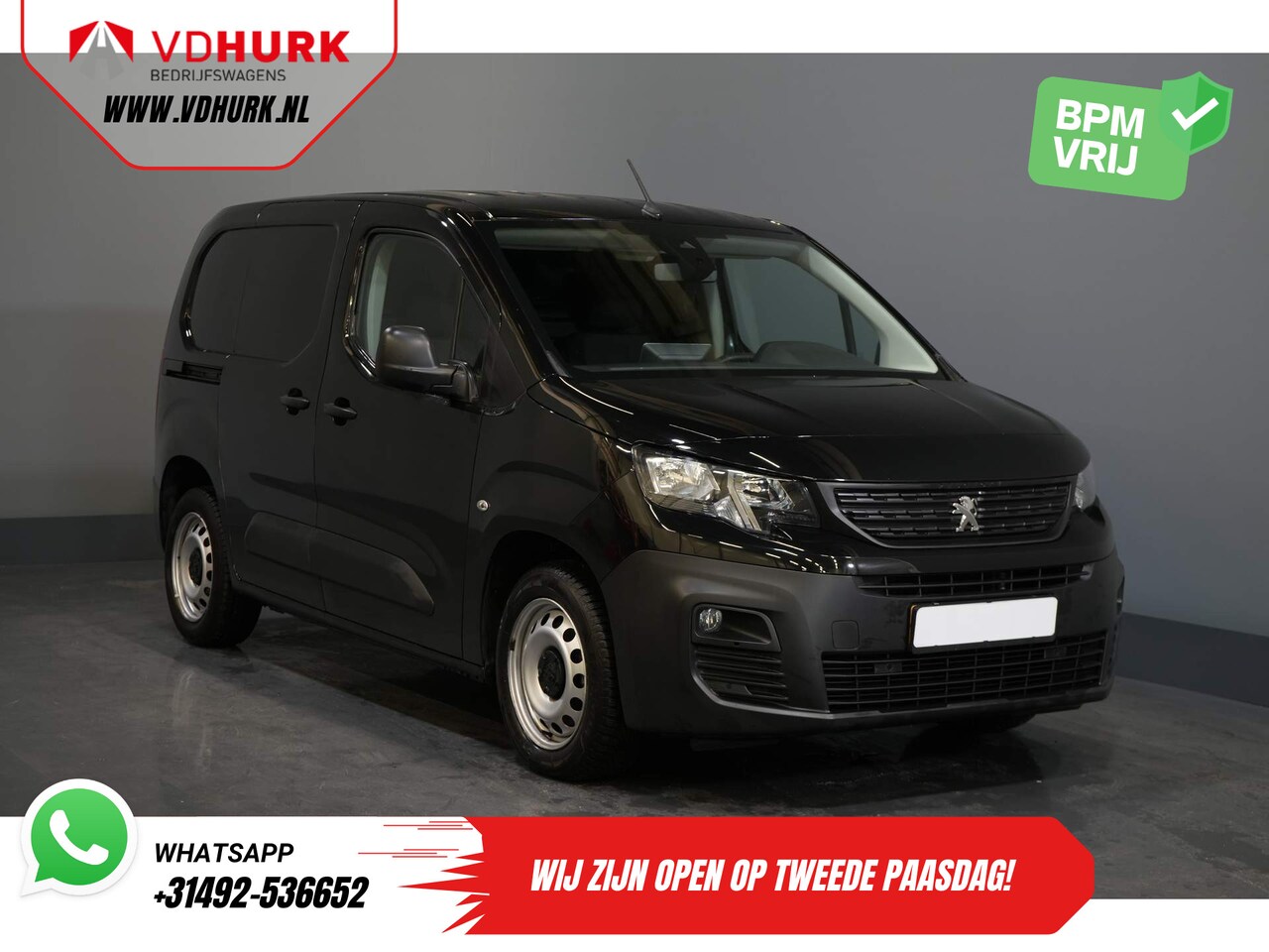 Peugeot Partner - 1.5 HDI 130 pk Aut. Carplay/ Camera/ PDC/ Cruise/ Airco - AutoWereld.nl