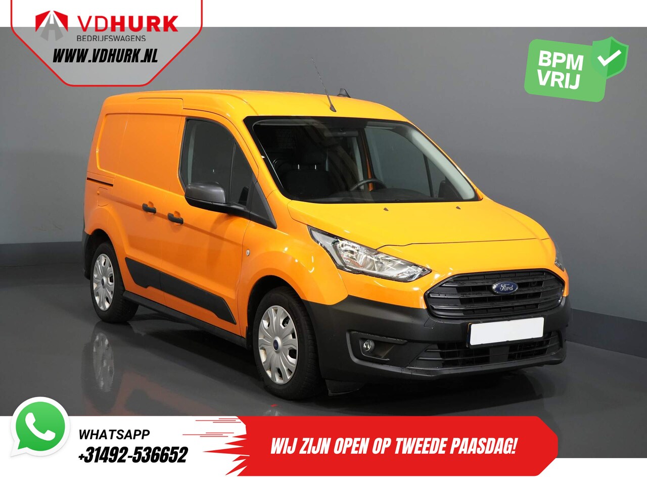 Ford Transit Connect - 1.5 TDCI Trend Standkachel/ Stoelverw./ Airco/ Trekhaak - AutoWereld.nl
