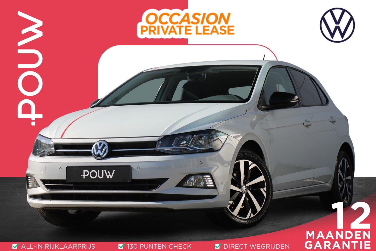 Volkswagen Polo - 1.0 TSI 95pk DSG Beats | Navigatie | 16" Velgen | App Connect | Parkeersensor V + A - AutoWereld.nl