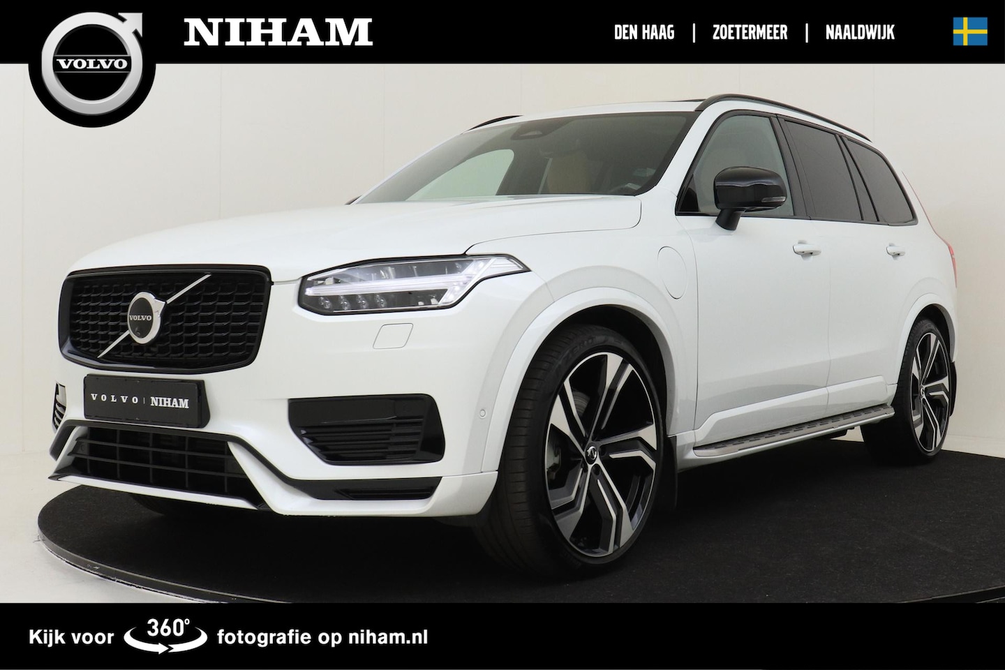 Volvo XC90 - T8 RECHARGE AWD ULTIMATE DARK *FULL OPTIONS* -PANO.DAK|BOWERS&WILKINS|GEVENT.LEDER+MASSAGE - AutoWereld.nl