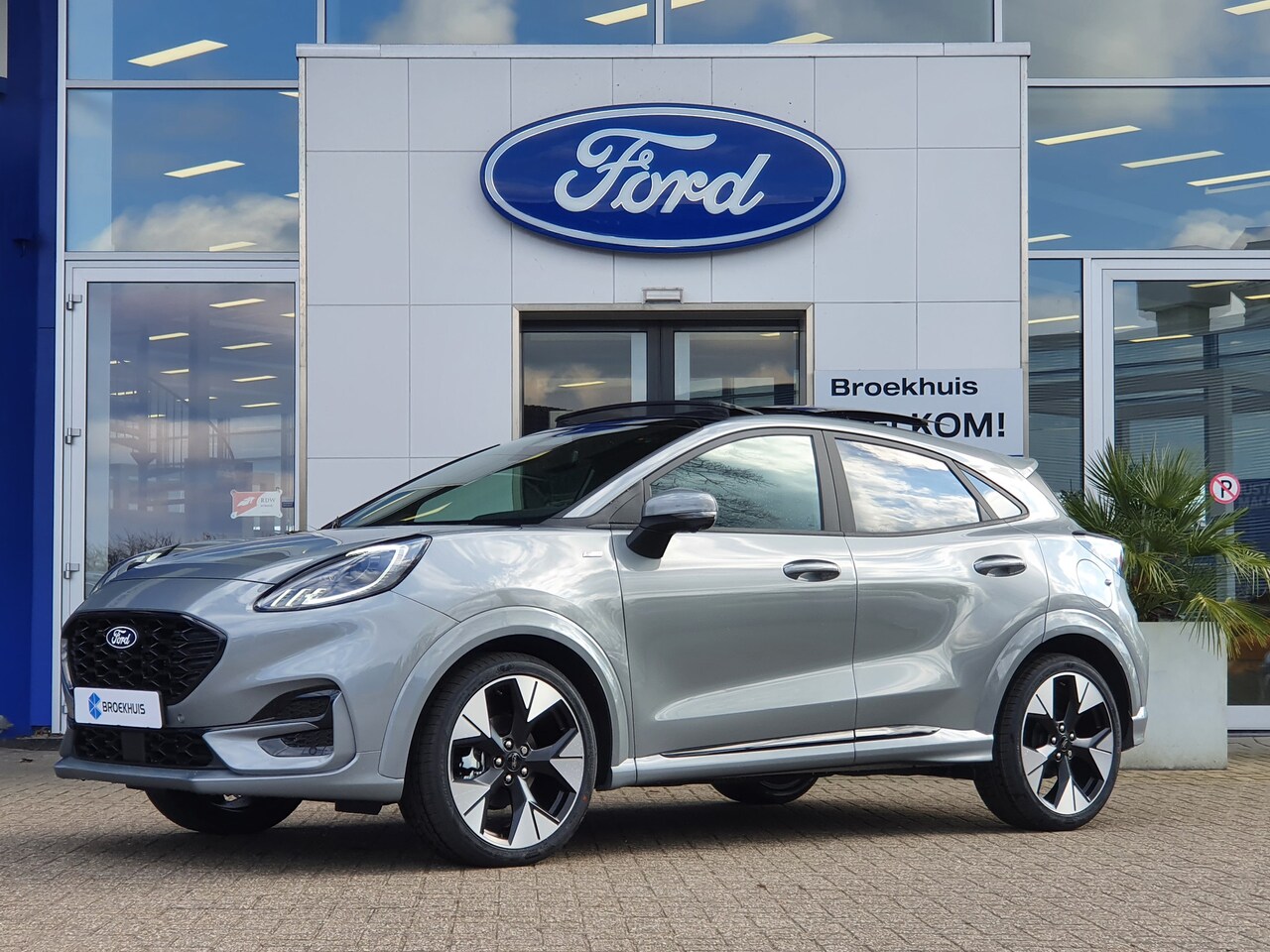Ford Puma - 1.0 EcoBoost Hybrid ST-Line X | Panoramadak | Cruise Control | 360 graden Camera - AutoWereld.nl