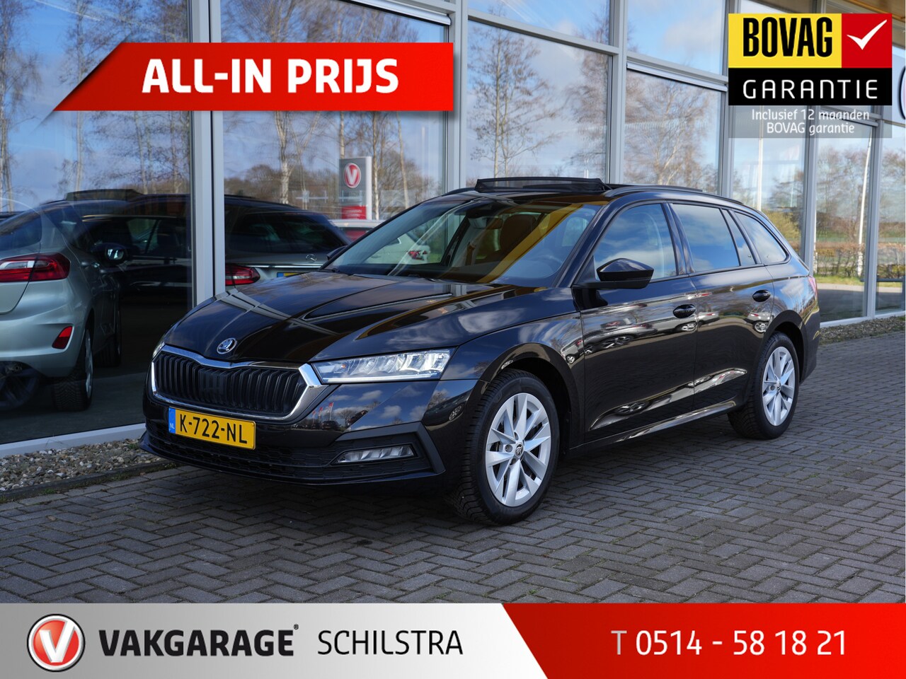 Skoda Octavia Combi - 1.0 TSI Ambition | Panodak | Navigatie | DAB | Android/Apple Carplay - AutoWereld.nl