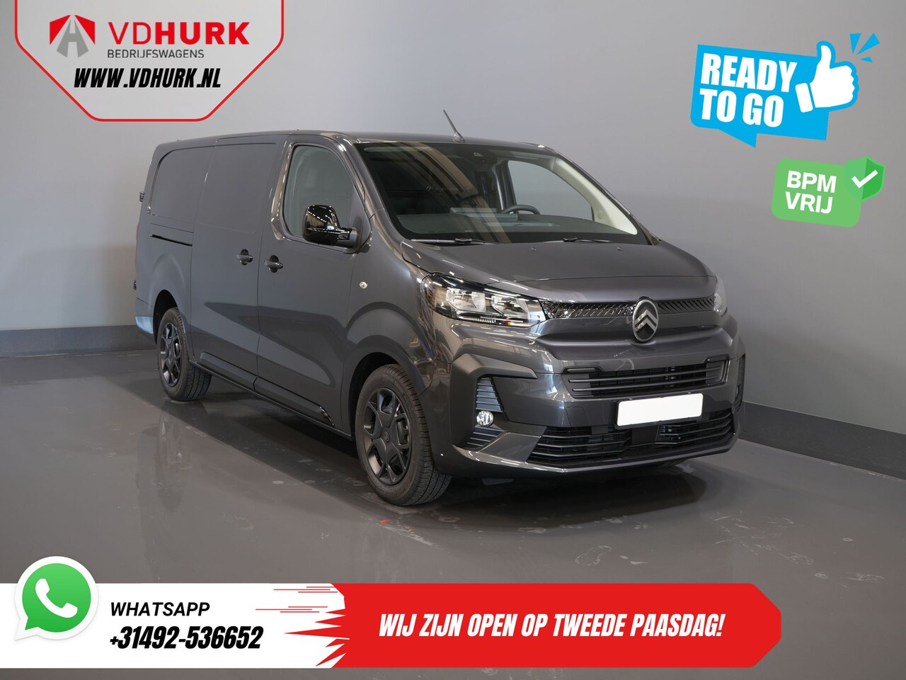 Citroën Jumpy - 2.0 HDI 180 pk Aut. L3 BPM VRIJ! Navi/ Carplay/ Camera/ PDC/ Cruise/ Airco - AutoWereld.nl