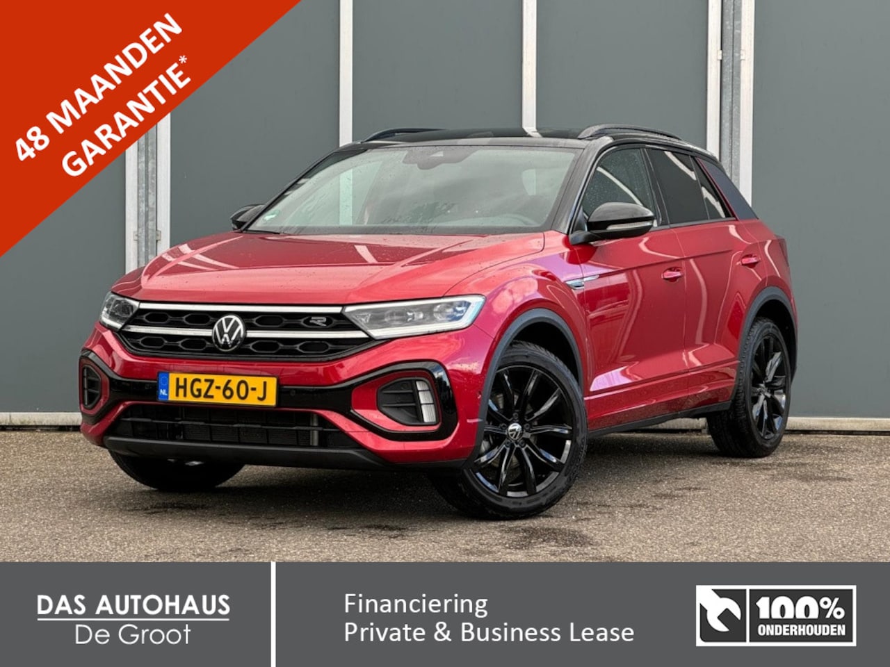 Volkswagen T-Roc - 1.0 TSI 110pk R-Line Black Style | ACC | Camera | Trekhaak - AutoWereld.nl