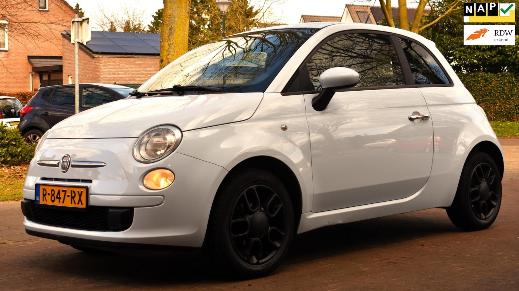 Fiat 500 - 1.2 Naked MET AIRCO, ELEC. RAMEN ZEER MOOI - AutoWereld.nl