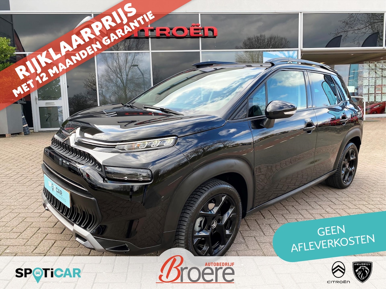 Citroën C3 Aircross - 1.2 Turbo 130pk EAT6 Automaat Shine Pack Business | panoramadak, - AutoWereld.nl