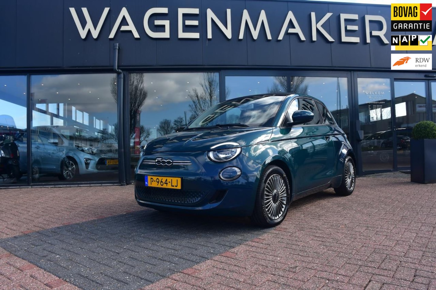 Fiat 500 C - Icon 42 kWh AUT|Cabrio|NAVI|Cruise|Carplay - AutoWereld.nl