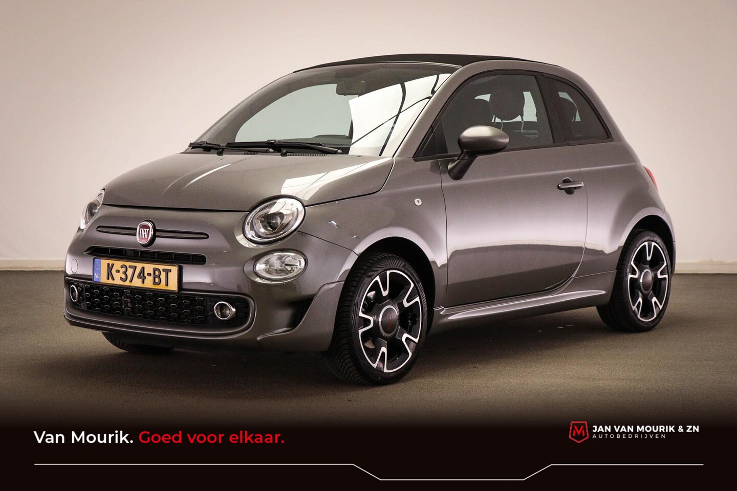 Fiat 500 C - 1.2 S | NAVI / STYLE- PACK | CLIMA | DAB | 16" | SPORT | Cabrio | - AutoWereld.nl