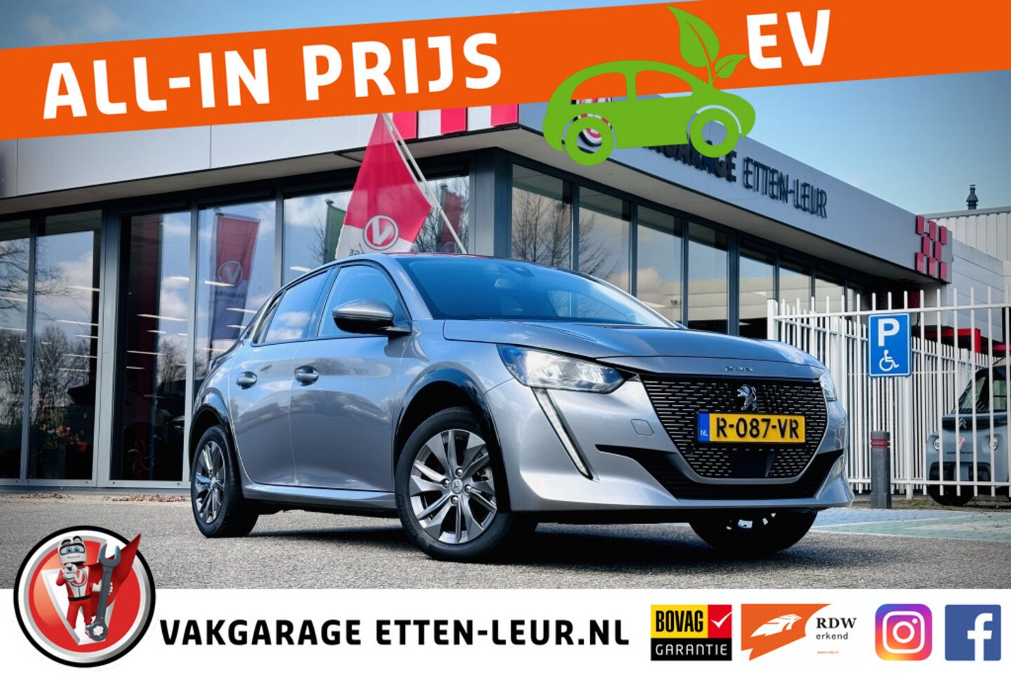 Peugeot e-208 - EV Allure Pack 50 kWh / CAMERA / 3 FASE / APPLE + ANDROID - AutoWereld.nl