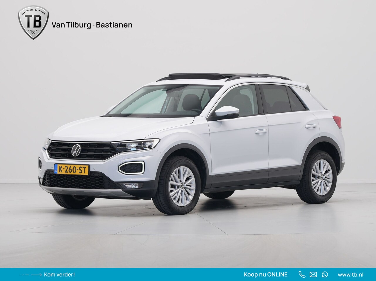 Volkswagen T-Roc - 1.0 TSI 110pk Style Panorama Trekhaak Led Acc - AutoWereld.nl