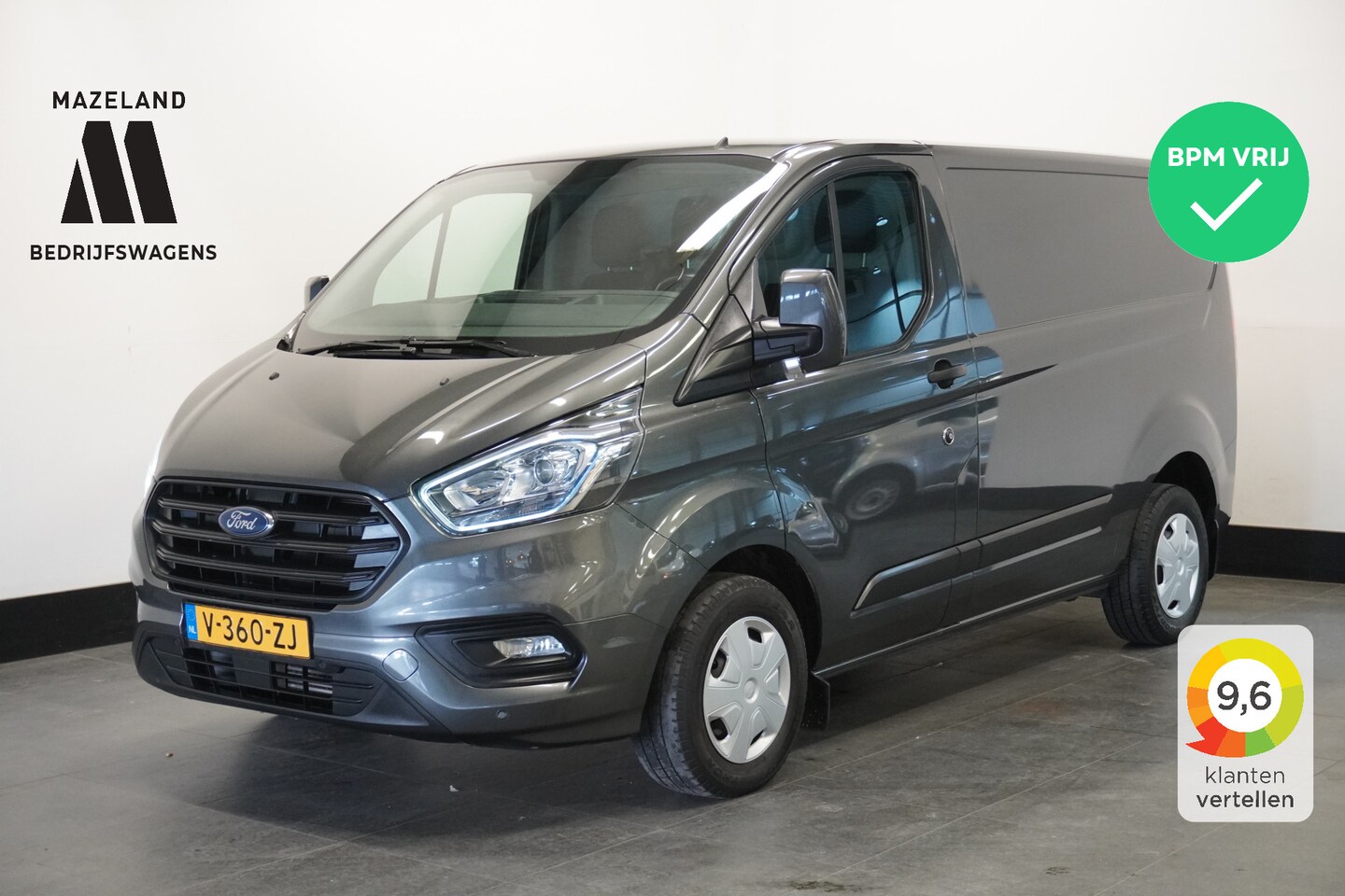 Ford Transit Custom - 2.0 TDCI EURO 6 - Airco - Cruise - PDC - Stoelverw. - € 14.950,- Excl. - AutoWereld.nl