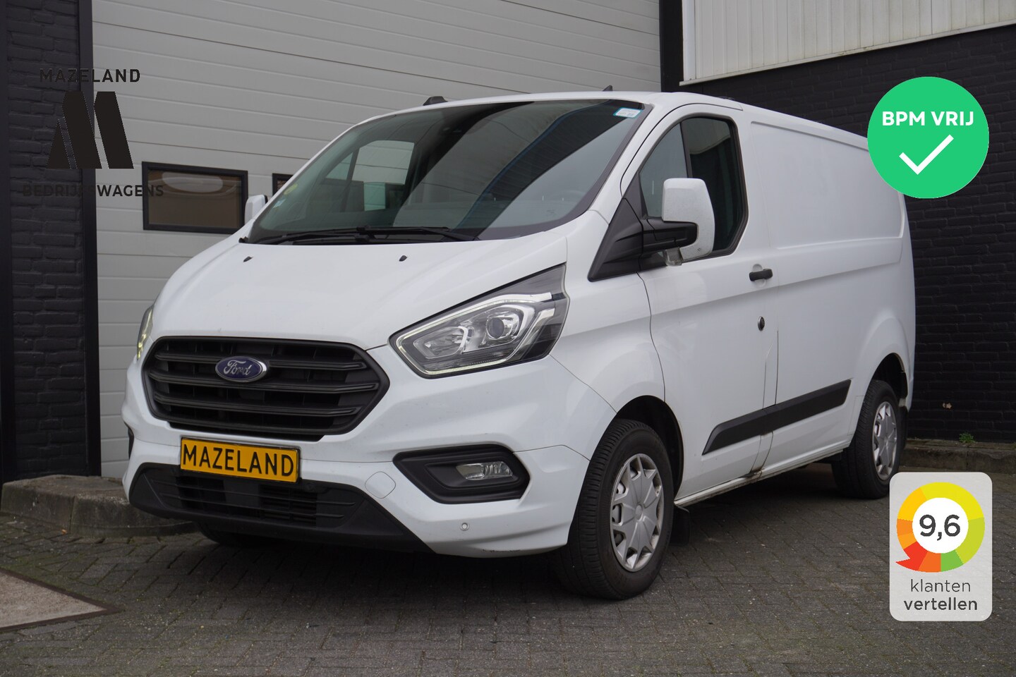 Ford Transit Custom - 2.0 TDCI EURO 6 - Airco - Navi - Cruise - € 13.950,- Excl. - AutoWereld.nl