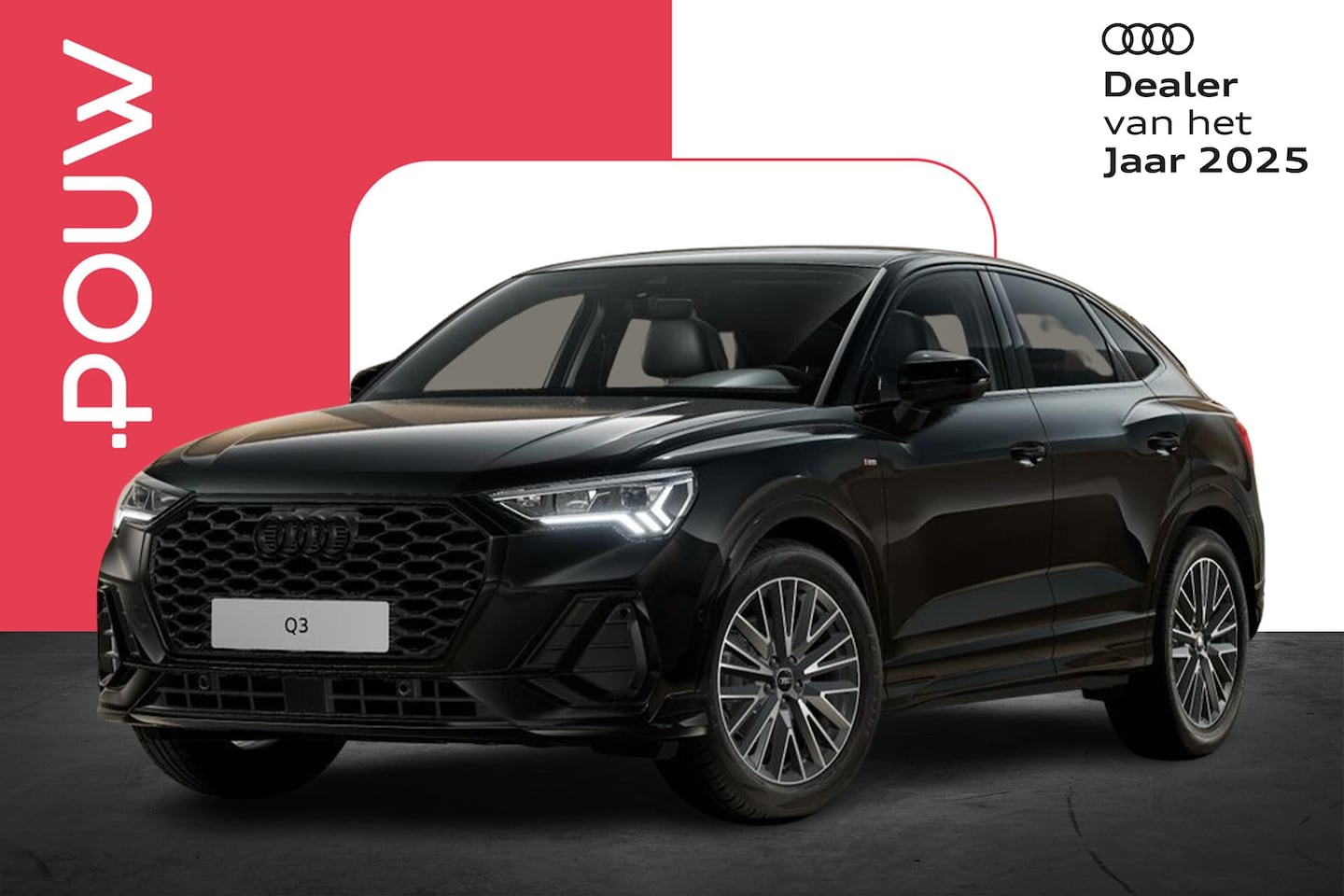 Audi Q3 Sportback - 35 TFSI 150pk S Edition Competition | 21" Velgen | Panoramadak - AutoWereld.nl
