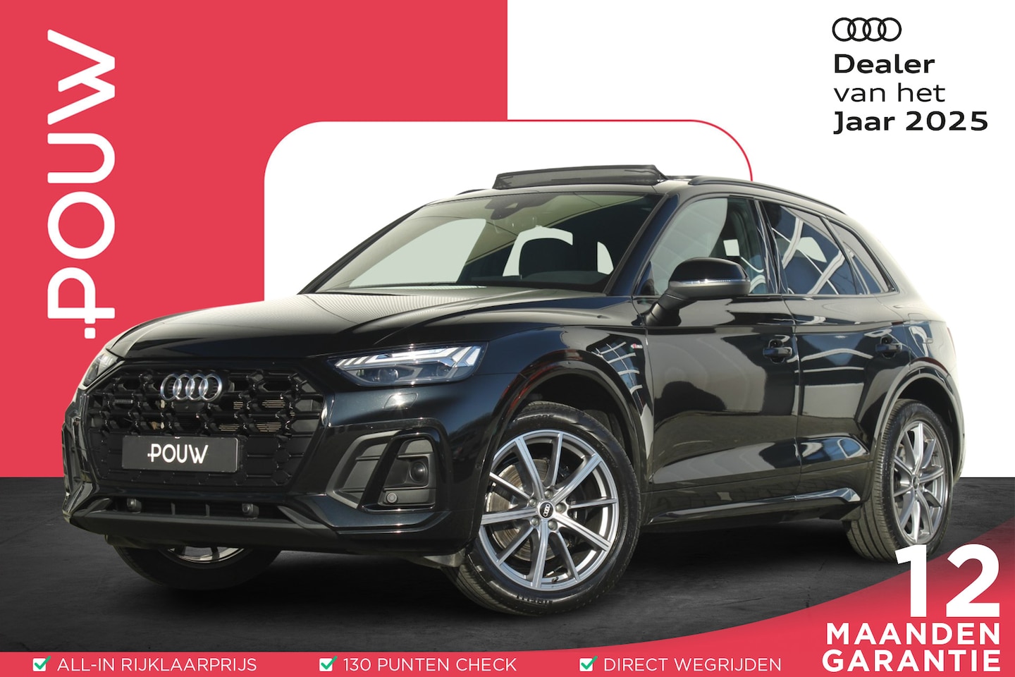 Audi Q5 - 50 TFSIe 299pk S Edition | Panoramadak | Keyless | Apple Carplay /Anroid Auto | 360 camera - AutoWereld.nl