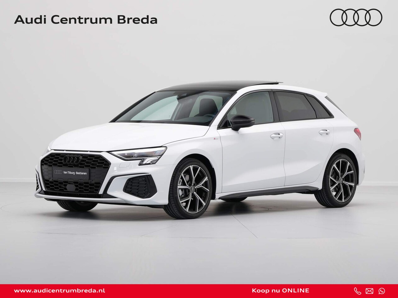 Audi A3 Sportback - 30 TFSI S-line edition Panorama Audi Sound Clima 18'' Lm Velgen - AutoWereld.nl