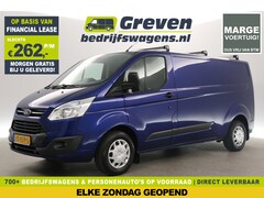 Ford Transit Custom - 290 2.2 TDCI L2H1 Marge Airco Cruise Camera Navi PDC 3 Persoons Trekhaak