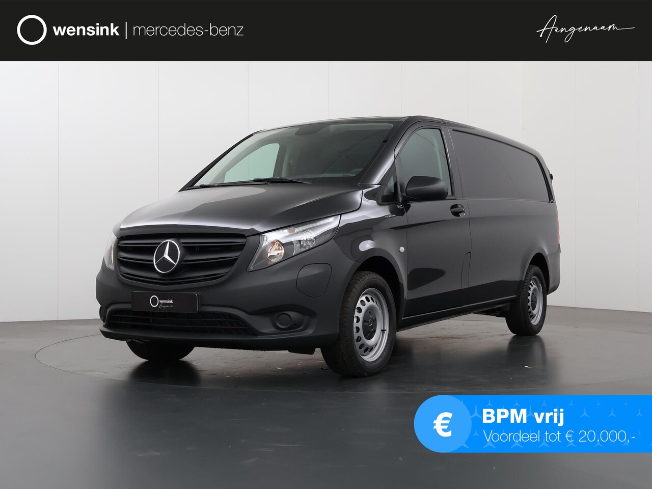 Mercedes-Benz Bestelwagen - eVito 66 kWh L2 | Navigatie | Airco | Bluetooth | Lederen Stuurwiel - AutoWereld.nl