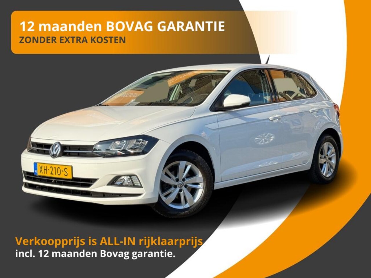Volkswagen Polo - 1.0 TSI COMFORTLINE 5-DEURS NAVI/ACC-CRUISE/CARPLAY/NL-AUTO - AutoWereld.nl