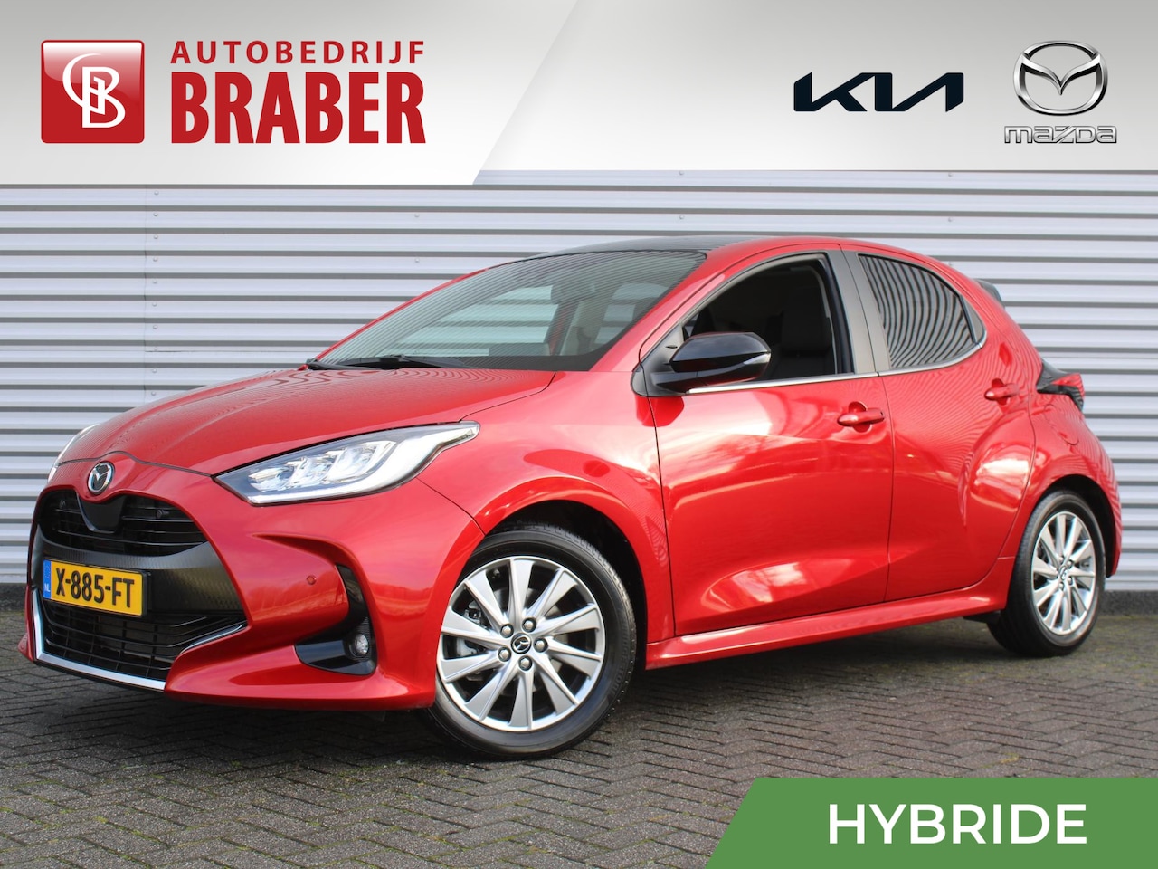 Mazda 2 Hybrid - 1.5 Select | Camera | Navi | 16" LM | Panoramadak | - AutoWereld.nl