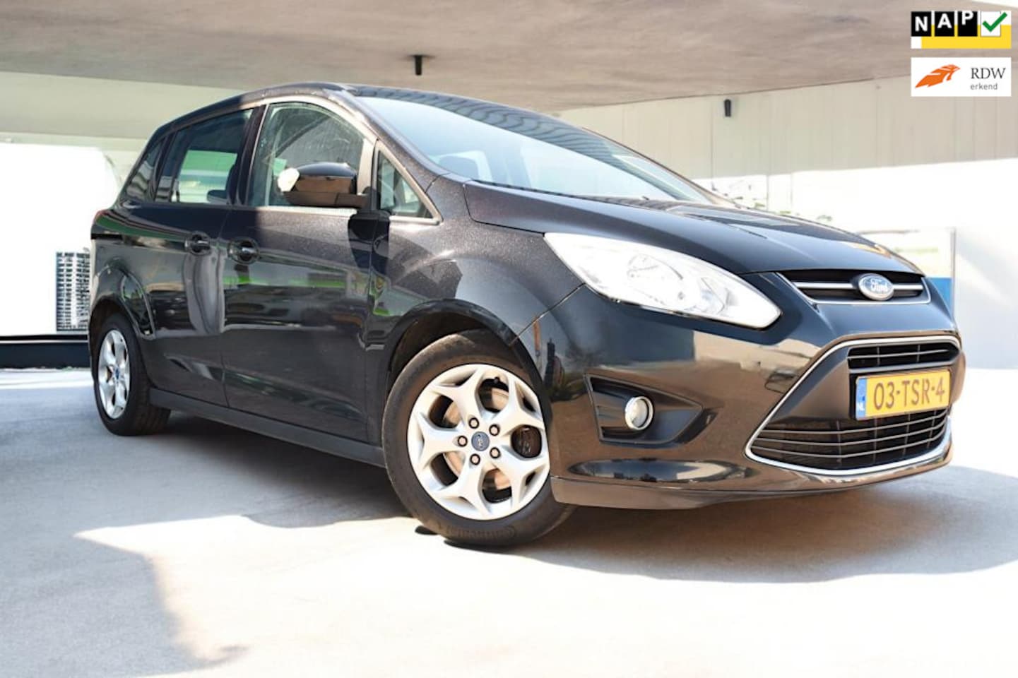 Ford Grand C-Max - 1.6 Trend 7p. 1.6 Trend 7p., 1e eigenaar, parkeerhulp, dealeronderhouden, 2 Schuifdeuren,
